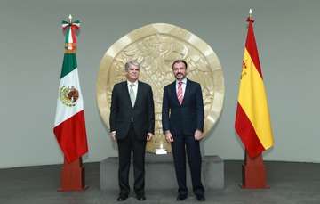 El Canciller Luis Videgaray recibe en la SRE, al Ministro de Asuntos Exteriores y de Cooperación del Reino de España, Alfonso María Dastis.