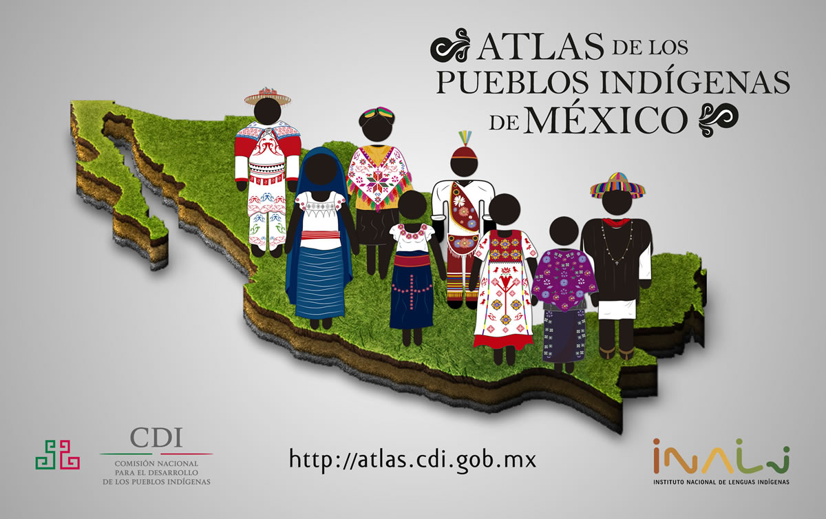 Atlas de los pueblos indígenas de México. CDI / Inali