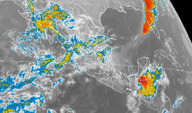 Para Veracruz, Chiapas y Tabasco se pronostican tormentas intensas durante la tarde de hoy