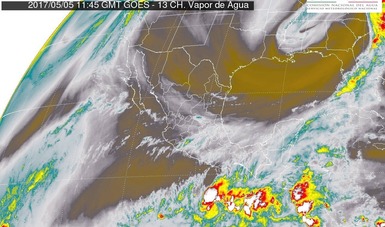 Tormentas intensas se prevén en regiones de Veracruz, Tabasco, Oaxaca y Chiapas