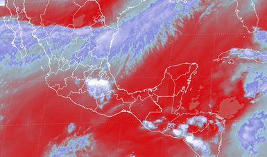 Durante la noche de hoy se prevén tormentas fuertes en regiones de Chiapas, y de menor intensidad en Guerrero y Oaxaca.
