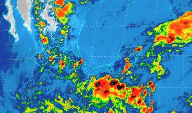 Se prevén tormentas intensas en Chiapas y muy fuertes en Michoacán, Puebla, Oaxaca, Tabasco, Yucatán y Quintana Roo.