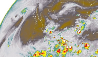 Para las próximas horas se pronostican tormentas intensas en Chiapas, Guerrero, Oaxaca y el sur de Veracruz.
