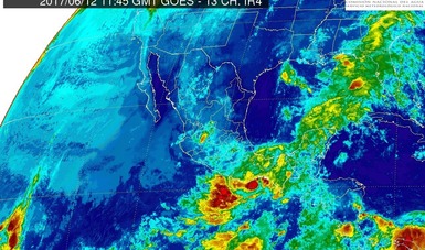 Se pronostican tormentas intensas para Puebla, Oaxaca, Chiapas, Tabasco y Veracruz