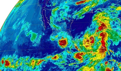 Se pronostican tormentas intensas para Tabasco, Chiapas, Campeche, Yucatán y Quintana Roo.