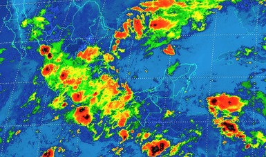 La Onda Tropical No. 8 ocasionará tormentas de fuertes a muy fuertes en el centro, el sur y el sureste de México