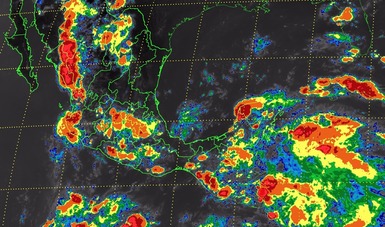 Tormentas muy fuertes se prevén para el Estado de México, Puebla, Veracruz, el sur y el occidente de México
