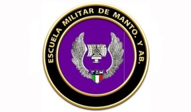Heráldica de la Escuela Militar de Mantenimiento y Abastecimiento.