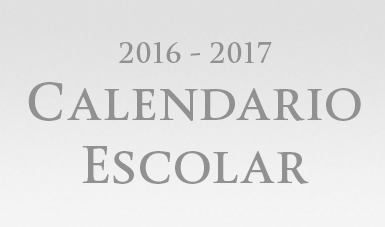 CALENDARIO ESCOLAR 2016 - 2017