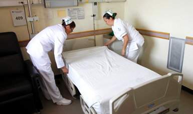 La gestión de camas agiliza la preparación de las camas en los pisos de hospitalización