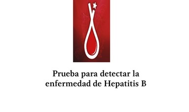 Prueba para detectar la enfermedad de Hepatitis B