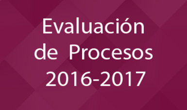Evaluación de Procesos 2016-2017