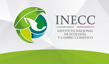 Logotipo oficial del Instituto Nacional de Ecología y Cambio Climático (INECC) en los Estados Unidos Mexicanos.