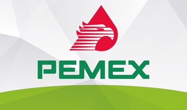Logotipo oficial de Petróleos Mexicanos (PEMEX) en los Estados Unidos Mexicanos.