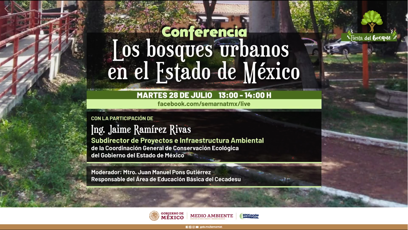 Bosques urbanos en el Estado de México