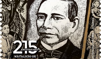 215 Aniversario del Natalicio de Benito Juárez | Servicio Postal Mexicano |  Gobierno 