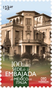 100 Años, Sede de la Embajada de México en Italia