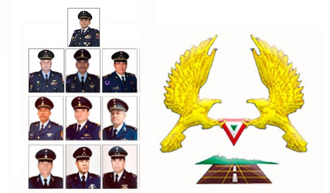 Directores de la Escuela Militar de Aviación.