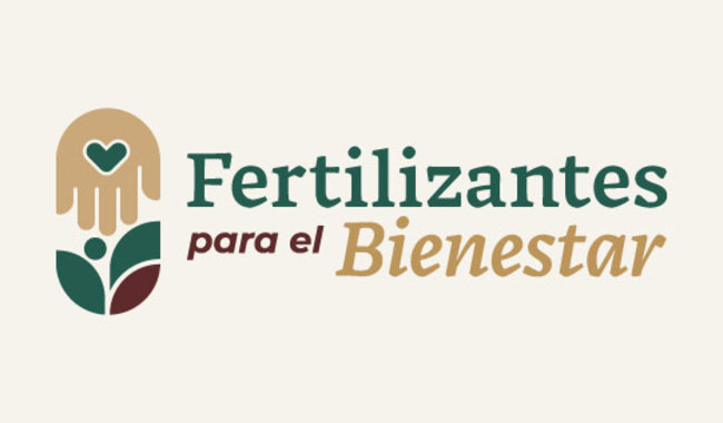 Isologo del programa Fertilizantes para el Bienestar 