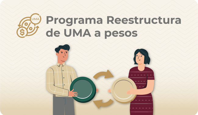 Programa Reestructura de UMA a pesos