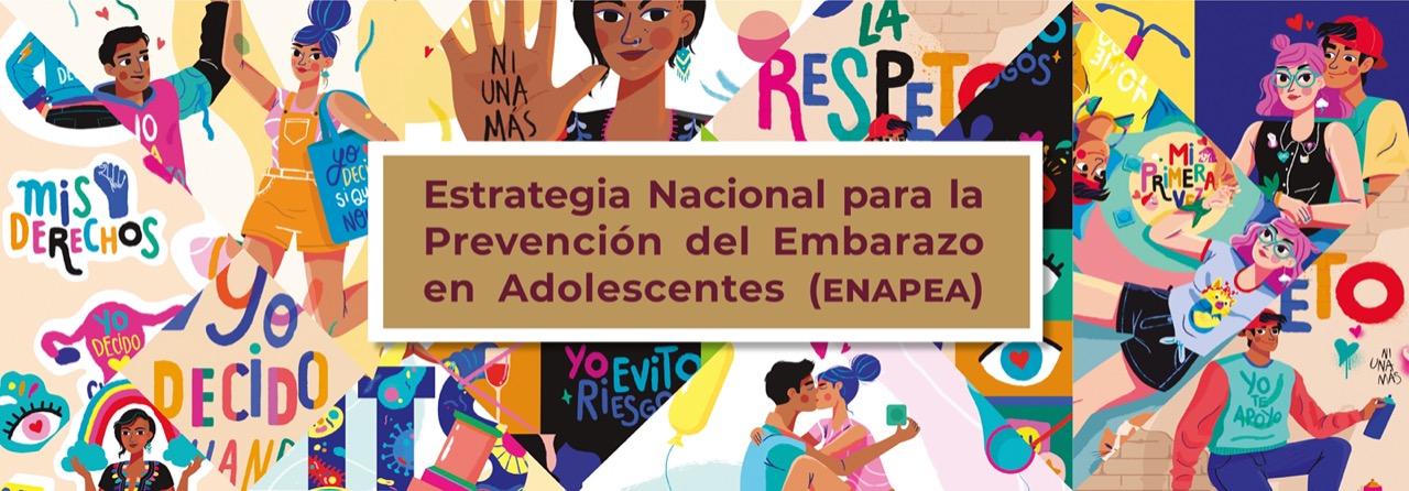 Micrositio Estrategia Nacional para la Prevención del Embarazo en Adolescentes (ENAPEA).