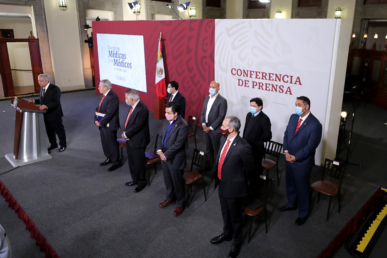 Conferencia de prensa del presidente Andrés Manuel López Obrador del 23 de octubre de 2020