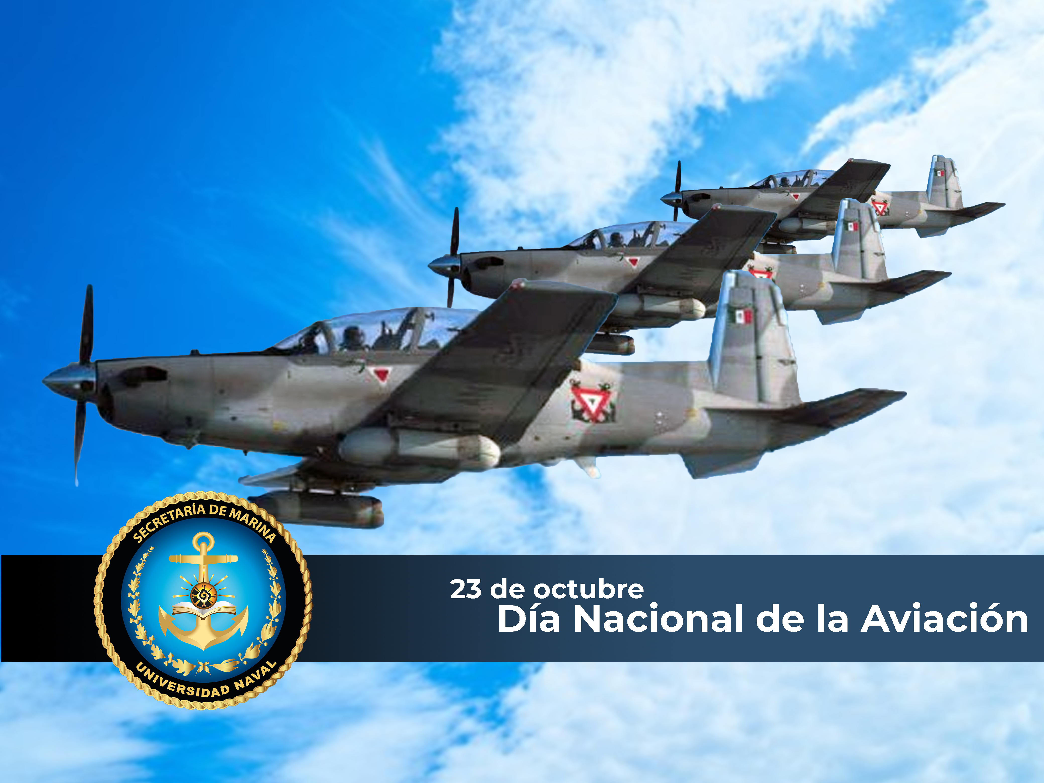 Conmemoración del Día Nacional de la Aviación | Universidad Naval |  Gobierno 