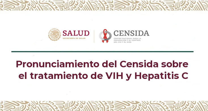 Pronunciamiento del Censida sobre el tratamiento de VIH y Hepatitis C