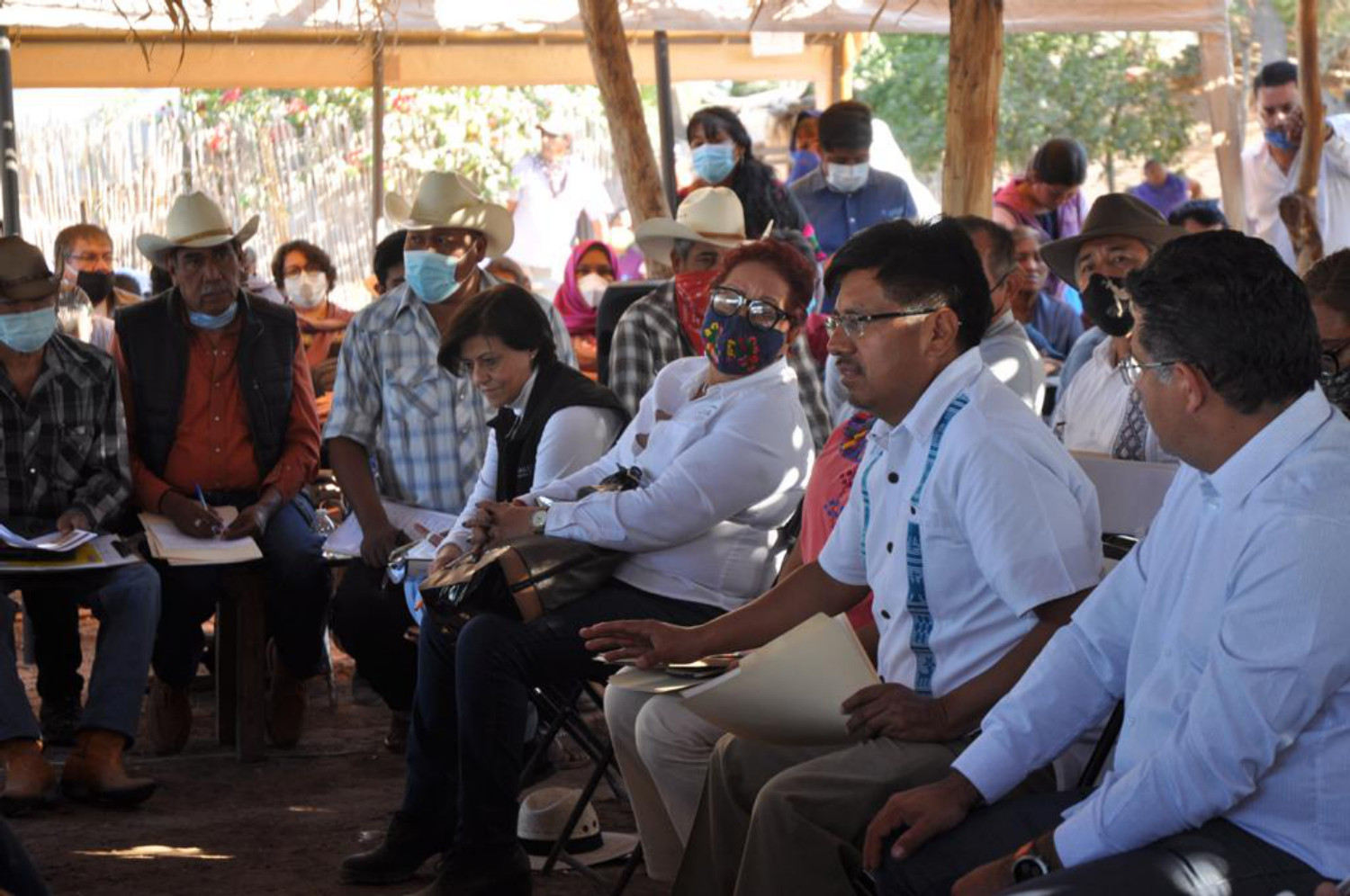 Avanza Plan de Justicia del Pueblo Yaqui: acuerdan construcción de acueducto que provea agua potable a las ocho comunidades tradicionales