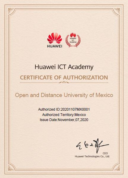 Obtiene UnADM registro de Huawei ICT Academy