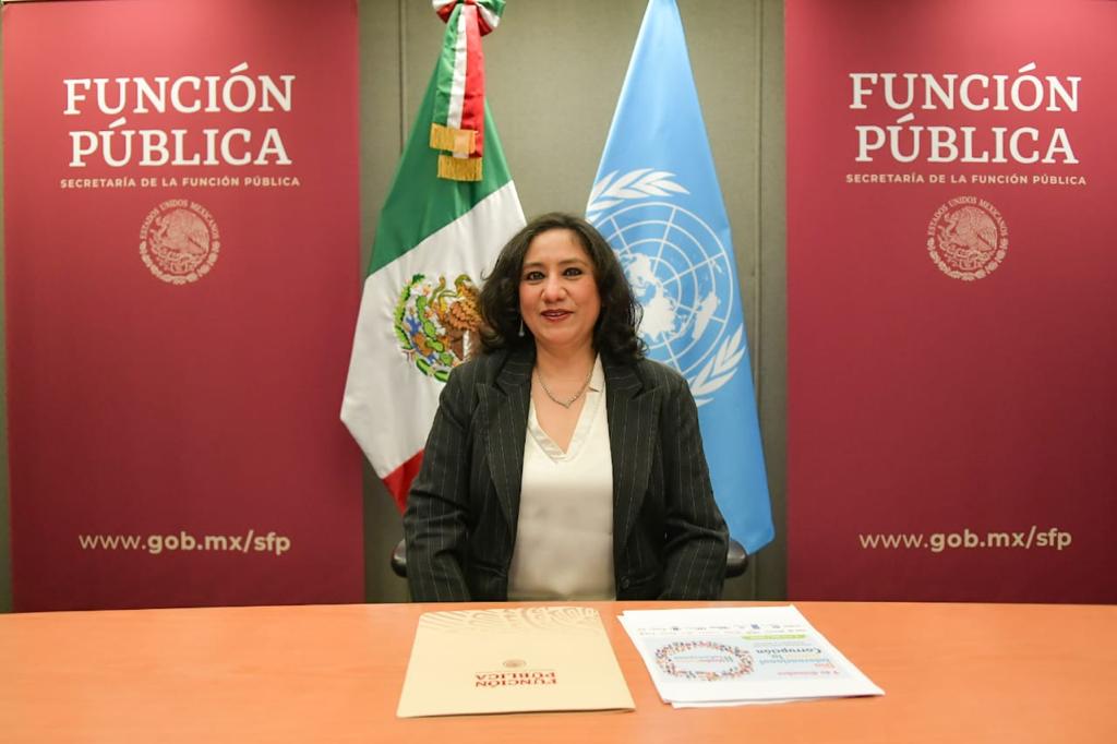 Secretaria Irma Eréndira Sandoval presenta avances de México al inaugurar jornadas por el Día Internacional contra la Corrupción 2020