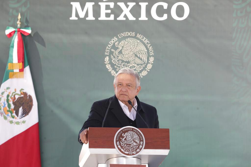 Presidente Andrés Manuel López Obrador, desde Moctezuma, Sonora