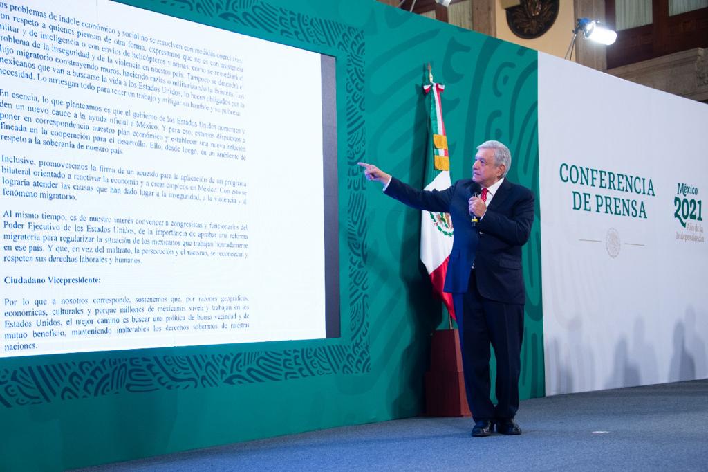 Conferencia de prensa del presidente Andrés Manuel López Obrador del 20 de enero de 2021