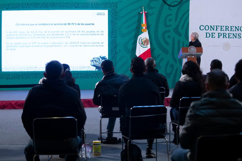 Conferencia de prensa del presidente Andrés Manuel López Obrador del 17 de febrero de 2021