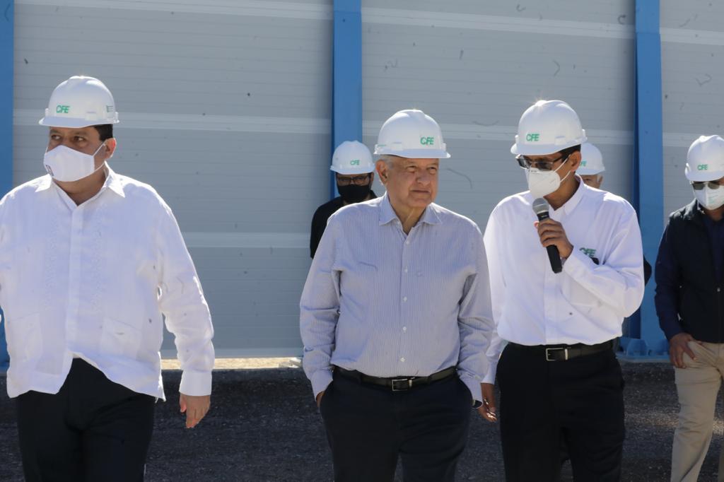  Inauguración de unidades de turbogás aeroderivadas, en La Paz, BCS