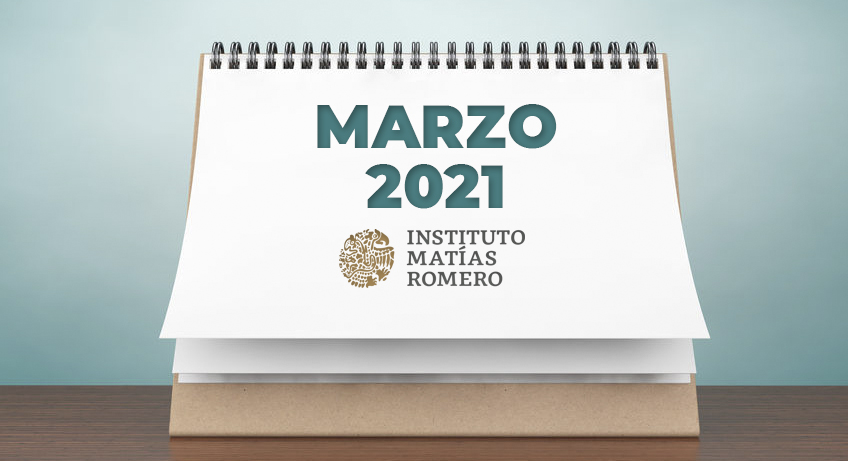 Boletín electrónico "Este mes en el IMR" (marzo 2021)