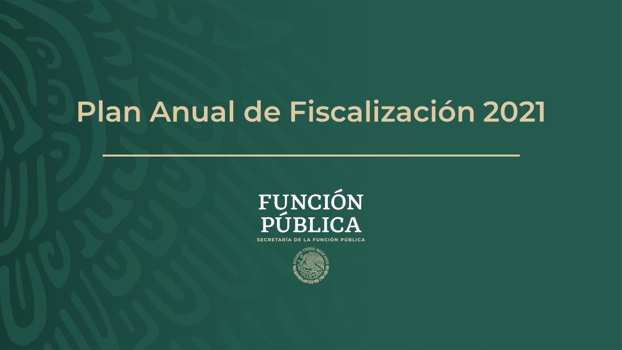 Plan Anual de Fiscalización 2021