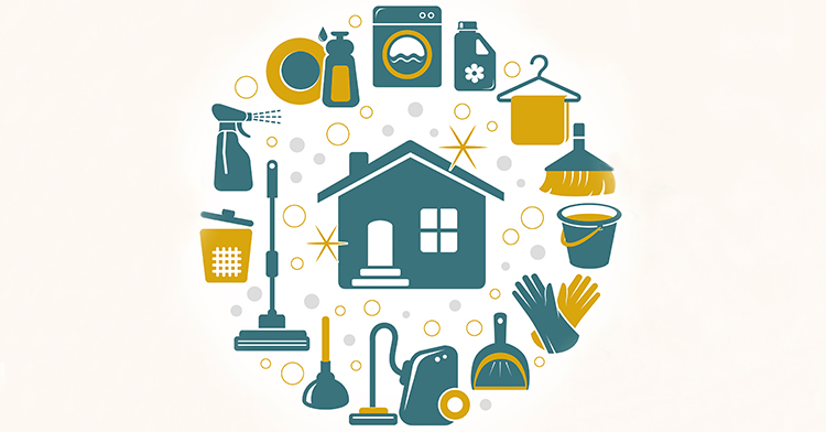 Cuidados y limpieza dentro del hogar
