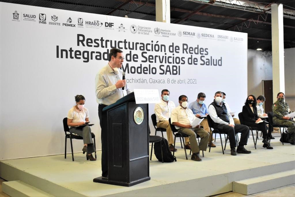 Evento para la Restructuración de Redes Integradas de Servicios de Salud en el Municipio de Asunción Nochixtlán, Oaxaca