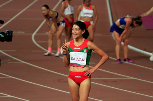 Laura Galván, atleta mexicana. CONADE
