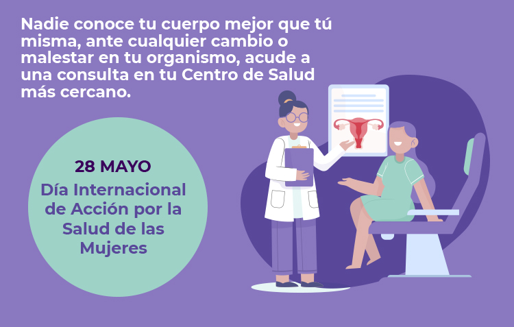 28 de mayo Día Internacional de Acción para la Salud de las Mujeres