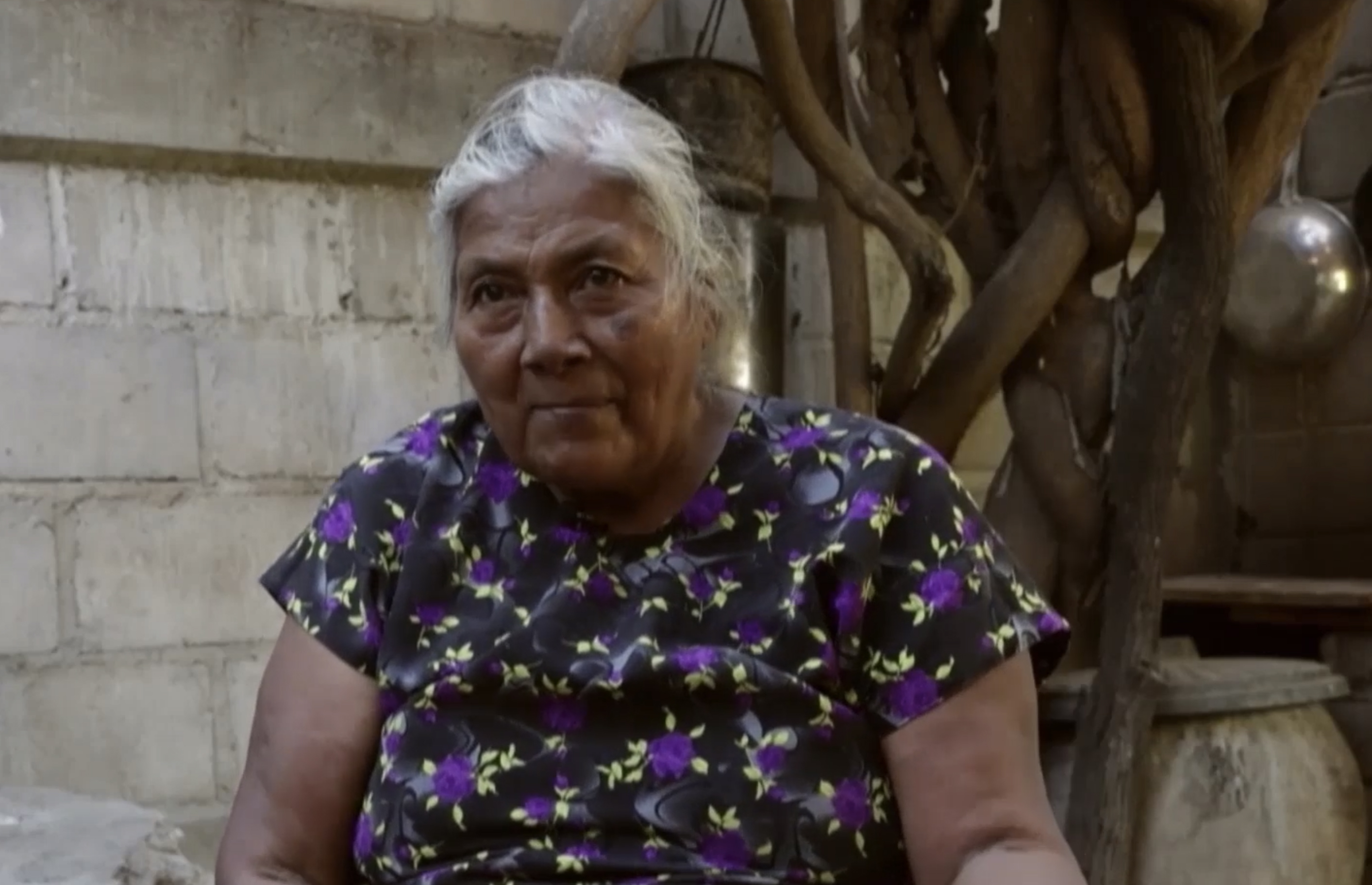 Imagen de Gloria Talín Ruiz, señora  adulta mayor, beneficiaria del programa