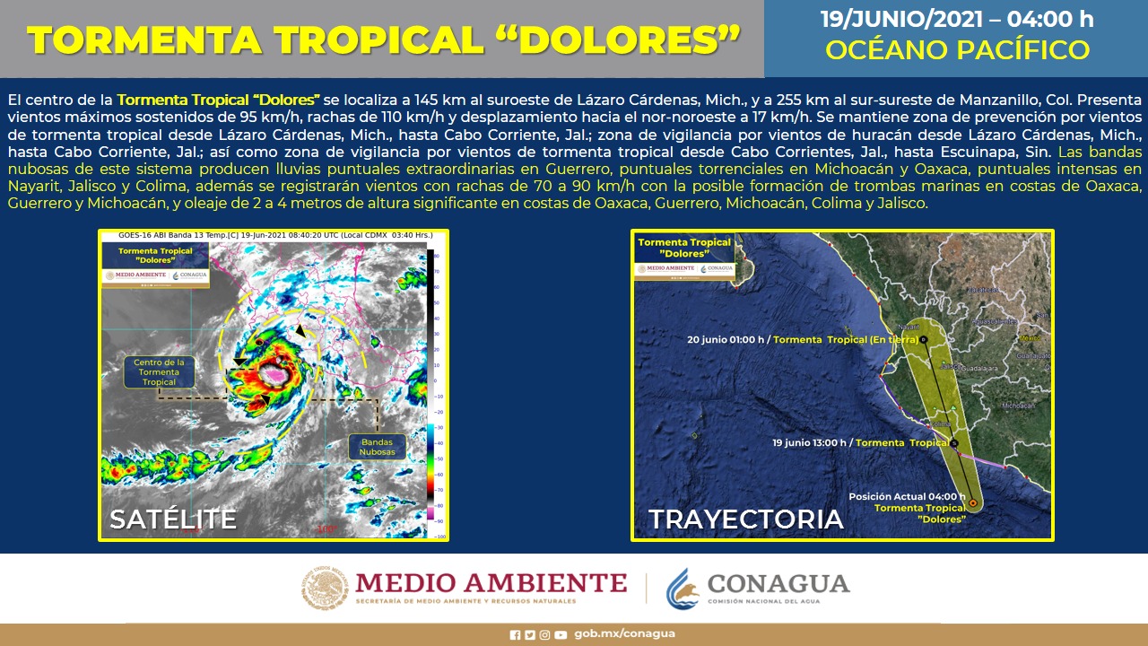 Tormenta Tropical Dolores