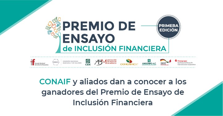 Ganadores de la primera edición del Premio de Ensayo de Inclusión Financiera