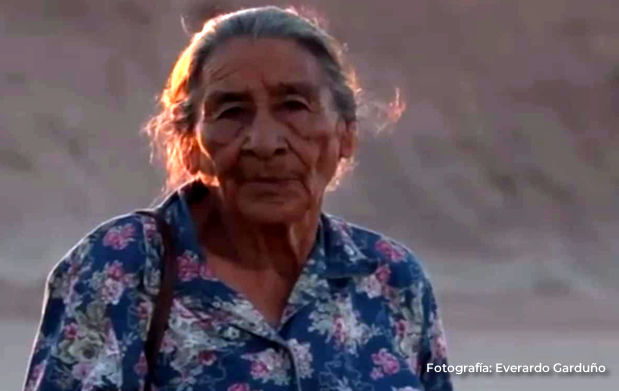 In memoriam Doña Inocencia González Saiz, autoridad y líder de la comunidad Cucapá. 
