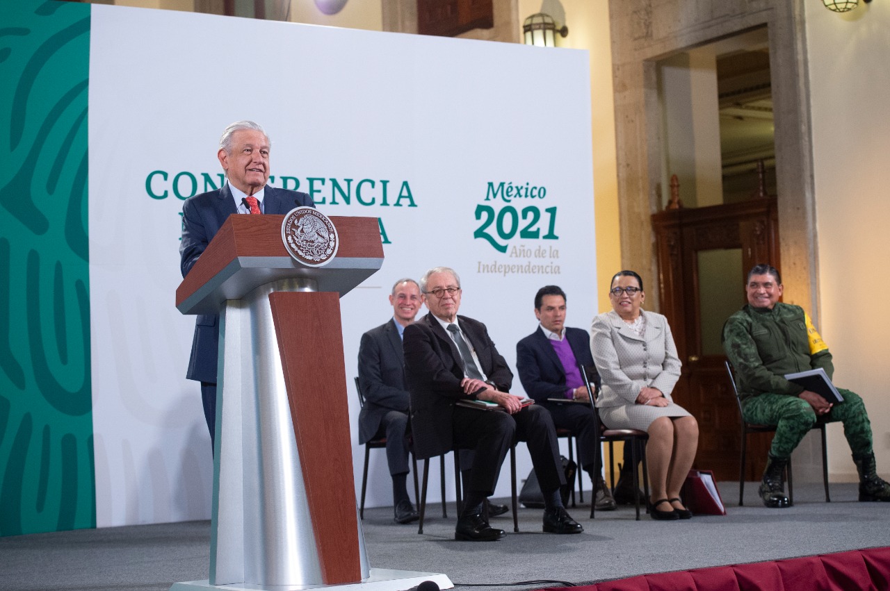 Conferencia de prensa del presidente Andrés Manuel López Obrador del 27 de julio de 2021