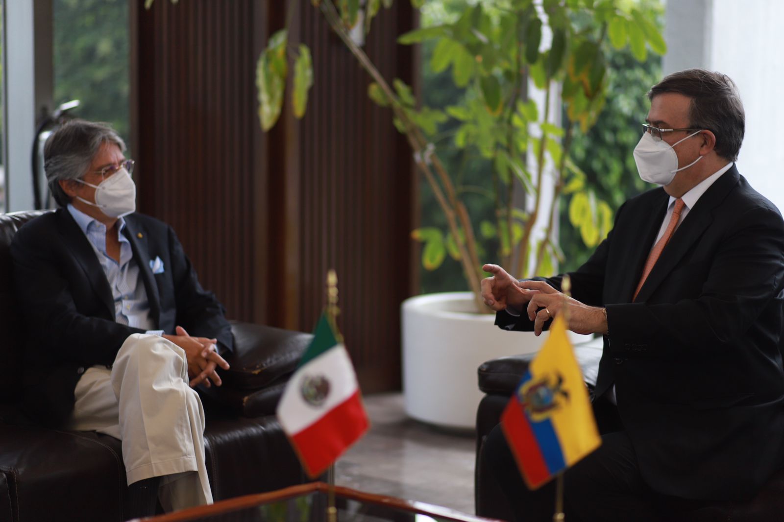 Visita de trabajo del presidente de la República del Ecuador, Guillermo Lasso Mendoza