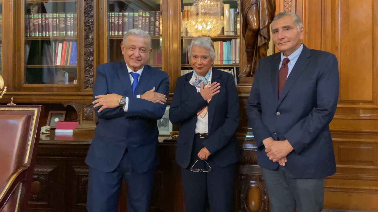 Mensaje del presidente Andrés Manuel López Obrador
con motivo del relevo en la Secretaría de Gobernación
