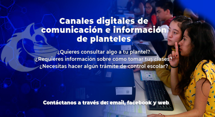 Canales Digitales de Comunicación e Información de Planteles