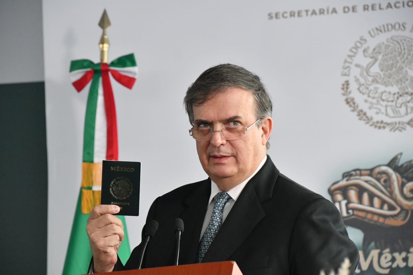 Canciller Marcelo Ebrard inaugura nueva Oficina de Pasaportes ubicada en Puebla